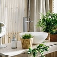 thumbnail image 4 of Lulani Santorini Stainless Steel 1-Handle Single Hole Vessel Height Bathroom Faucet with Drain Assembly - Brushed Stainless, 4 of 5