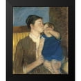 thumbnail image 2 of Cassatt, Mary 15x17 Black Modern Framed Museum Art Print Titled - Young Mother 1888, 2 of 5