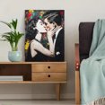 thumbnail image 5 of Qisvanset 12x16 Inch Steampunk Cat Portrait Oil Painting Canvas Print Wall Art, 5 of 5