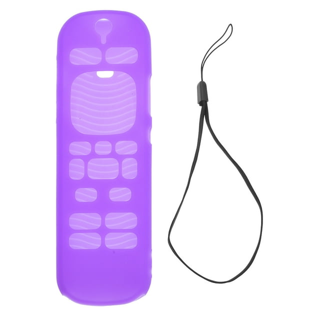 Shisuyan Étui pour Télécommande Vocale Violet 1Pcs 5.8X1.9X0.8In