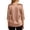 Rose Gold 3/4 sleeve tshirts, variant on Wang6 Womens 3/4 Sleeve Tops Elegant V Neck Satin Tshirts Ladies Trendy Solid Going out Tunic Tees Shirts Rose Gold 0713-3/4 sleeve tshirts XXL
