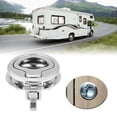 thumbnail image 1 of Qiilu Stainless Steel Flush Pull Hatch Latch Slam Latch for RV Marine Boat RV, Hatch Latch Lock, Slam Latch, 1 of 6