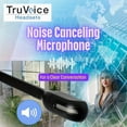 thumbnail image 3 of TruVoice HD-100 Professional Single Ear Noise canceling Microphone Headset with U10P Bottom cable Works with Mitel, Nortel, Avaya Digital, Polycom VVX, Shoretel, Aastra, Fanvil + Many More, 3 of 5
