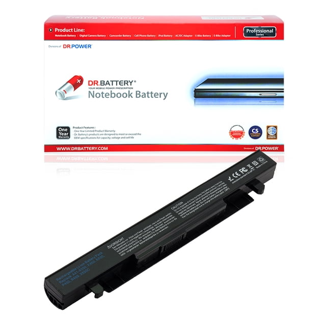 DR. BATTERY - Replacement for Asus P550C / P550CA / R409 / R409L / R409LC / R510 / R510C / R510L / R510V / X450 / X450C / X450CA / X450L / 0B110-00230000 / 0B110-00230100 / A41-X550 / A41-X550A
