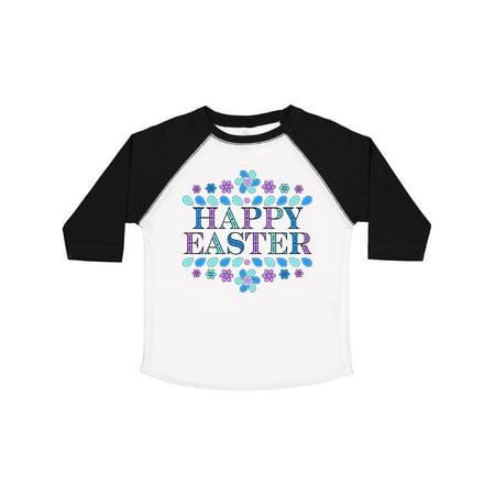 

Inktastic Happy Easter Flower Petals Gift Toddler Boy or Toddler Girl T-Shirt