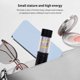 thumbnail image 4 of Linterna LED portátil para acampar con carga USB | Batería de 400 mAh, resistencia al agua IPX44, 3 modos de luz y zoom | Linterna compacta para exteriores, emergencias, senderismo y conducción, 4 of 9