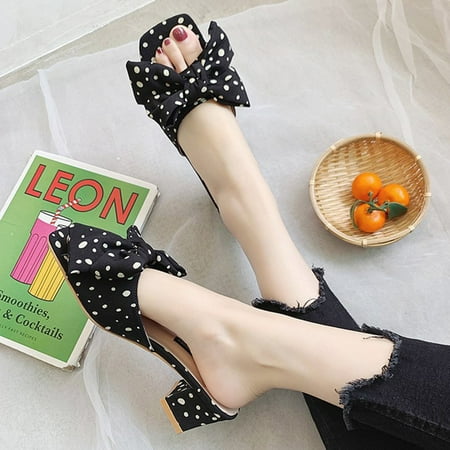 

Summer Slippers For Women Beach Accesseories Flip Flops For Women Summer Fashion Women Hollow Square Heel Slipper Sandals Beach Casual Shoes Swimming Pool Accessories Mens Women Slippers