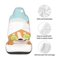 thumbnail image 4 of Naloa Corgi With Towel Ans Slice Cucumber Car Seat Covers Universal Front Seat Coves for Car Accessories ,Padded Car Covers for Automotive, SUV, Truck, and Van, 4 of 5