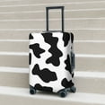 thumbnail image 6 of Susaid Milk Cow Print Elastic Washable Suitcase Cover with Hidden Zipper, Fits 18-32 Inch Luggage for Protection During Travel-X-Large, 6 of 7