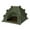 Green S, variant on Foldable Portable Pet Tent, Waterproof Soft Dog Bed with Cushion, Semi-Enclosed Cozy Sleeping House for Indoor Outdoor Puppies, Small Dogs and Cats(Green, 57.75x57.75in)