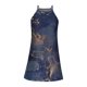 thumbnail image 4 of Moda mujer verano Casual Pullover impresión Sexy sin mangas MIni vestido Fridja  hjkh4866, 4 of 5
