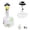 Gray, variant on Decorr Halloween Goose Outfits Set, Porch Goose Accessories with Bat Skull Mini Hat White Gauze Skeleton Hand Spiders, DIY Dress Up Decor Kit for Large Porch Goose Statue Halloween Decorations, Gray