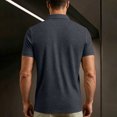 thumbnail image 7 of Enjoytime Mens Shirts Short Sleeve Printed Collared Button Stretch Business Casual Work Golf Shirts, 7 of 7