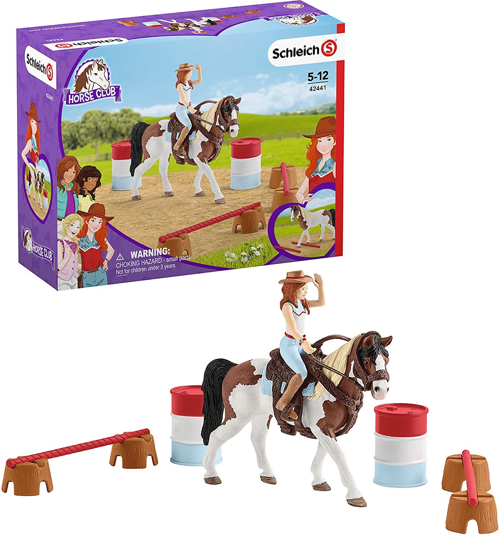 Equestrian Playset Brand New Large Set Schleich Horse Club The Big Tournament 