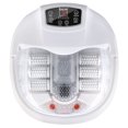 thumbnail image 3 of Costway Foot Spa Bath Tub w/Heat & Bubbles & Electric Massage Rollers White, 3 of 10