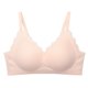 thumbnail image 1 of Brasier Ropa Interior sin Costuras para Mujer, con Tirantes de Encaje de Trigo, sin Aros, Espalda Pequeña, Cómoda y Translúcida. Grande, 1 of 2