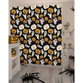 thumbnail image 4 of Halloween Theme Shower Curtain Set ，Waterproof Fabric Shower Curtains Ghost Pumpkin Shower Curtains for Bathroom,Bathroom Decor 36"x72", 4 of 6