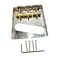 thumbnail image 2 of Runquan Guitar Bridge Set Easy to Install Vintage Design Luthier Tools Brass Saddles, 2 of 8