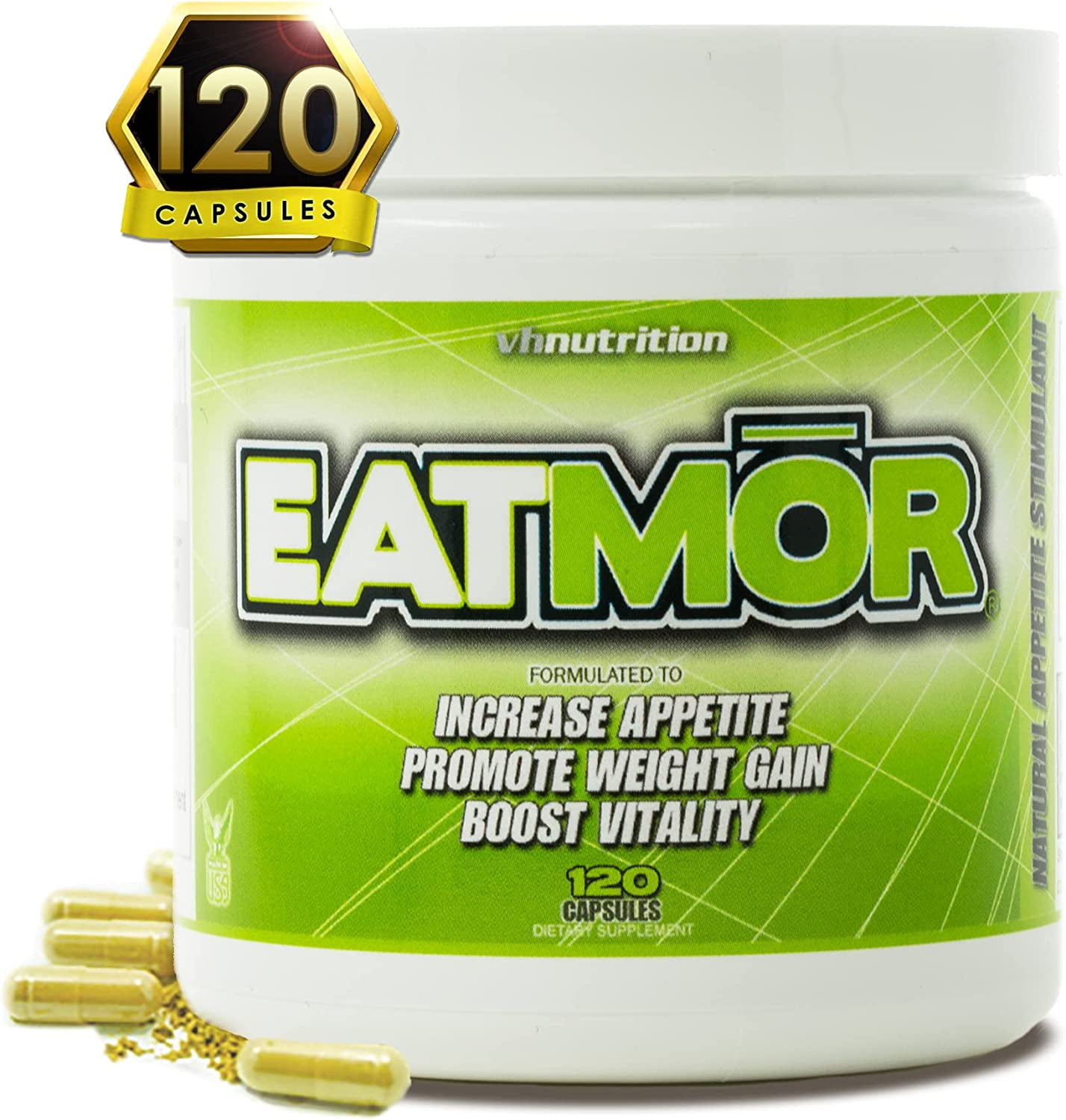 Weight Gain Supplements For Women Walmart VH Nutrition Eatmor Appetite Stimulant - Natural Weight Gain Pills