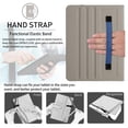 thumbnail image 4 of Case for iPad Air 11 Inch Case 2024 M2/ iPad Air 10.9 Inch 5th/ 4th Gen 2022/2020, Multi-Angle Viewing Premium PU Leather Folio Cover with Pencil Holder, Blue, 4 of 9