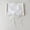 White, variant on Women's Ruffled Lace Trim Skinny Scarf, Narrow Long Spliced Neck Scarf Fashion Hair Tie Accessory