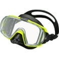 thumbnail image 4 of TUSA Sport UM31 Adult Visio Tri-Ex Snorkeling Mask, Black/Flash Yellow, 4 of 9