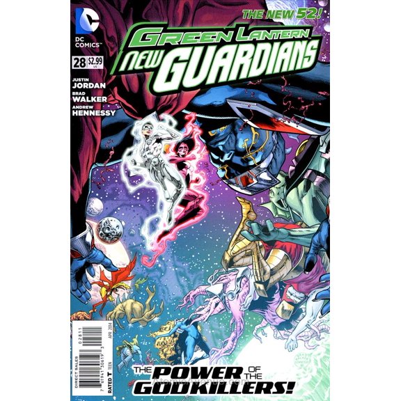 Green Lantern: New Guardians #28 VF ; DC Comic Book