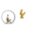 thumbnail image 1 of Estatua de niña,Estatuas de mujeres y niñas,figuritas decorativas elegantes,Escultura de arte abstracto,regalo creativo y moderno para el hogar.,Escultura de pollo,Escultura de, 1 of 8