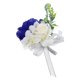 thumbnail image 5 of WASHWEPE Corsage De Flores Artificiales En Azul Real Para Novia Y Damas De, 5 of 8
