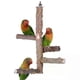 thumbnail image 1 of Natural Wood Bird Perch Stand, Hanging Multi Branch Perch for Parrots, Parakeets Cockatiels, Conures, Macaws, Love Birds, Finches, 1 of 4