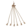 thumbnail image 2 of Lámpara Colgante de Estilo Vintage Con Base de Lámpara E27 Porta-Bombillas, Cordón de Cuerda de Yute, Para Cear una Atmósfera Románica., 2 of 7