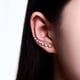 thumbnail image 2 of Pendientes de plata de ley con 7 cristales para cartílago para mujer, Piercing hipoalergénico de circonia cúbica, regalos para ella, 2 of 4