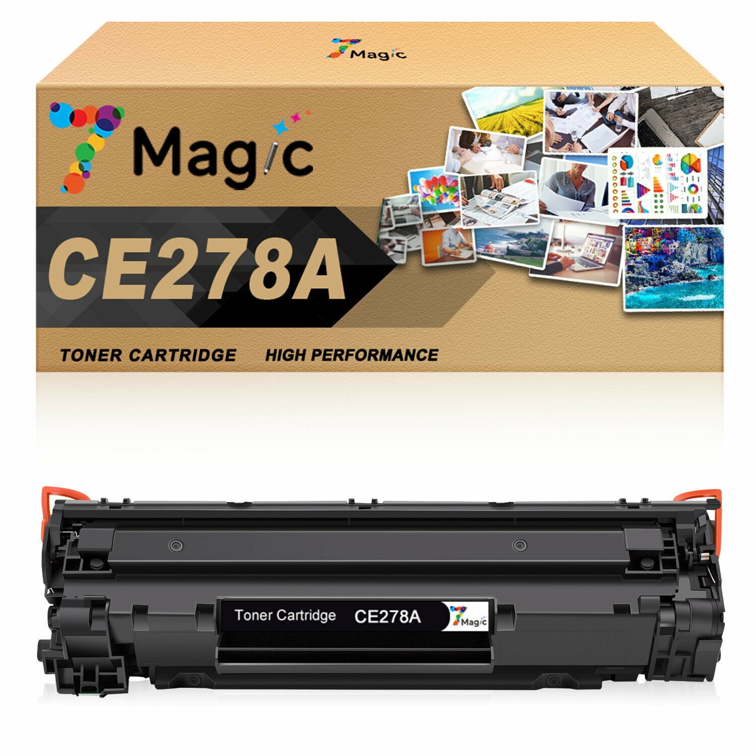 3 XXL Toner kompatibel für HP CE278A 78A LaserJet Pro M1536DNF MFP P1566 P1606DN 