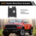 thumbnail image 3 of Unique Bargains HVAC Air Door Actuator Heater Blend Door Actuator for Ford F-250 Super Duty 2011-2016 for Ford F-350 Super Duty 2011-2016 AC Heater Actuator No.604280, 3 of 7