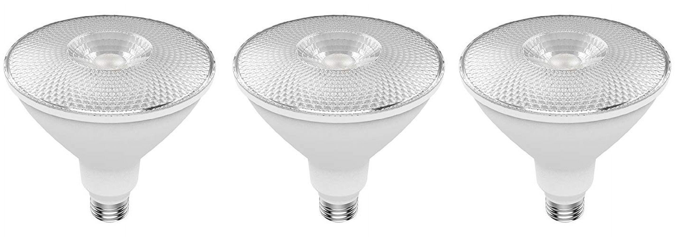 (case of 3) GE ultra bright LED PAR38, 16 watts, 1300 lumens, Dimmable, Indoor and Outdoor rated, Warm White 3000K, Medium base, UltraBright LED Light Bulb