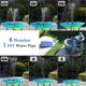 thumbnail image 4 of Fuente solar - Bomba de fuente solar para jardín al aire libre de 2,5 W con 6 boquillas para baño de pájaros, estanque, piscina, patio, decoración de jardín A esquí esquí Gafas de esquí, 4 of 5