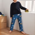 thumbnail image 5 of Disketp Colorful Ocean Shark for Teenagers' Pajama Pants ,Lounge Pants Teen joggers Ideal for Home, School, or Sports-Medium, 5 of 6