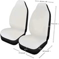 thumbnail image 2 of Navajo Africa Tribal Geometry Car Seat Covers, Soft Front Seat Interior Decora Protector Cover Case Full Coverage Set of 2 Universal Fits for Cars, Trucks, SUV, Van, 2 of 7