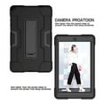 thumbnail image 2 of FIEWESEY for Walmart Onn 8 Pro 8 inch Tablet Case,Heavy-Duty Drop-Proof Shock-Resistant Hybrid Built-in Stand Case for Walmart Onn 8 Pro (Model:100003561)+Screen Protector(Black/Black, 2 Pcs), 2 of 6