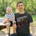 thumbnail image 2 of Men's The Incredibles Incredible Father  Graphic Tee Charcoal Small, 2 of 5