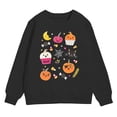 thumbnail image 4 of KPOPLK Girl Zip up Hoodie Sweatshirt Soft Fuzzy Fleece Jacket with Pocket for Girls 5-26 Years(2Y,Black), 4 of 4