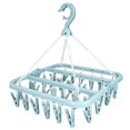 thumbnail image 1 of Secador de calcetines, estante de secado de calcetines con 32 clavijas colgador de goteo para ropa, secador colgante plegable para interiores con gancho a prueba de viento oso de fresa  Hogar, 1 of 5