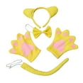 thumbnail image 2 of Ensemble de Costume pour Animaux 4x Halloween Couvre-Chef Décoratif Serre-Tête Oreilles d'Animal Enfant, 2 of 10