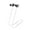 White, variant on Silicone Anti-Lost Earbuds Strap for Buds FE Headphone Holder Rope Cable Earphone Neck Rope Lanyard