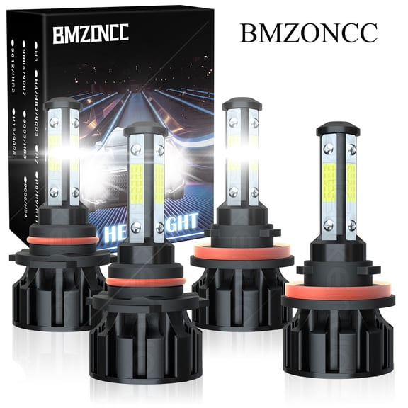 For Mazda 5 2012 2013 2014 2015 2016 2017 LED Headlight Bulbs 9005 H11 High&Low Beam 4pcs