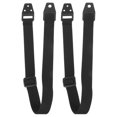 thumbnail image 1 of OULII Sangle de Meuble Réglable 2 Pcs Noir pour Protection de Sécurité à Domicile, 1 of 8
