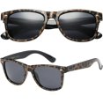 thumbnail image 3 of PolarSpex Gafas de sol para hombre – Gafas de sol retro para hombres, gafas de sol polarizadas para mujeres – Tonos frescos para conducir, pescar, 3 of 5