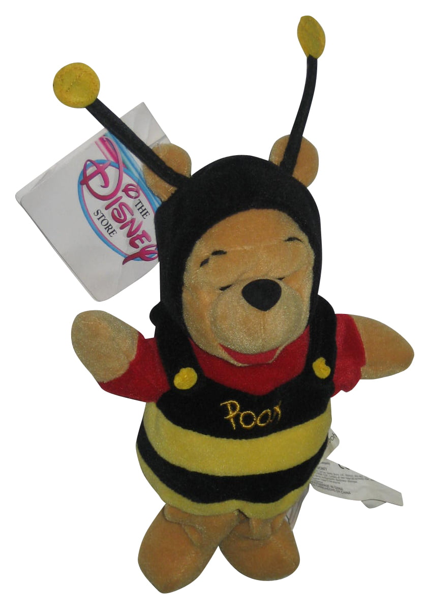 NWT 8" Disney Store beanbag plush BUMBLE BEE Winnie the Pooh 