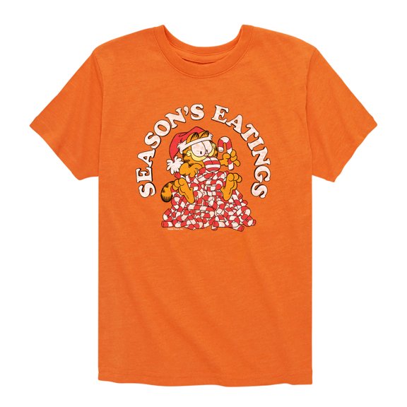 Garfield - Seasons Eatings - Toddler And Youth Short Sleeve Graphic T-Shirt