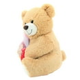 thumbnail image 3 of Way To Celebrate Valentine’s Day Sweet Teddy with Flower Toy Plush, 3 of 5